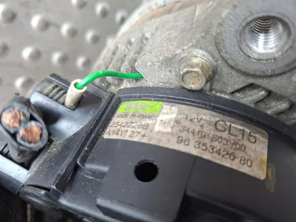 Vaihtovirtageneraattori Citroen C3 I 1.6 HDI 2003- OEM 9635342080 image 6