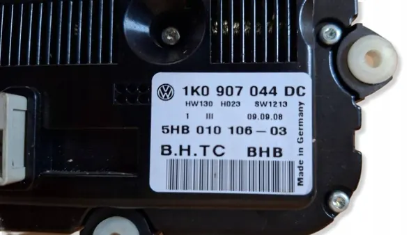 Panneau climatisation OEM 1K0907044DC VW Touran I image 3