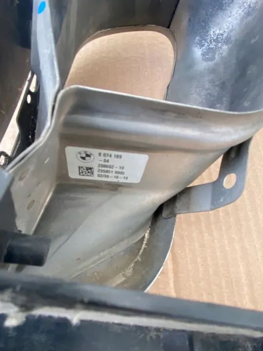 BMW X5 G05 Buse d'échappement gauche OEM 8074189 8074187 image 8