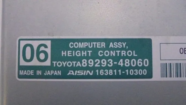 Lexus RX 450H Jousitusmoduuli OEM 8929348060 image 3