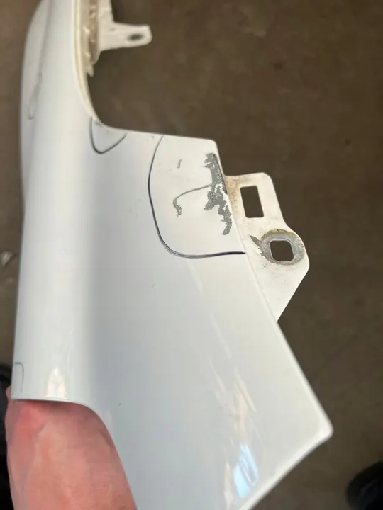 Vänster framskärm Mercedes GLA 17-19 W156 X156 OEM A1568800118 149 image 5