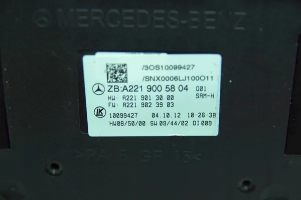 Mercedes SAM-module OEM A2219005804 - Gebruikt image 3