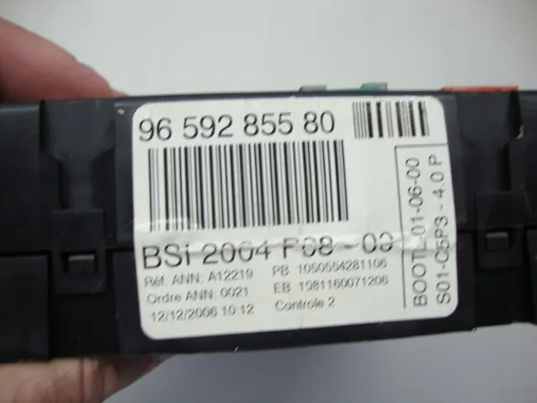 Computador de Perdas Peugeot 307 OEM 0261208965 - Usado image 3