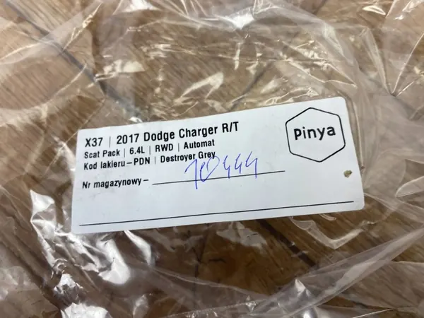 Katonkahva Dodge Charger 2015+ OEM 1RV81TRMABPINYA image 9