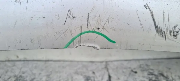 Parachoques delantero Mercedes CLK W209 A2098850025 image 7