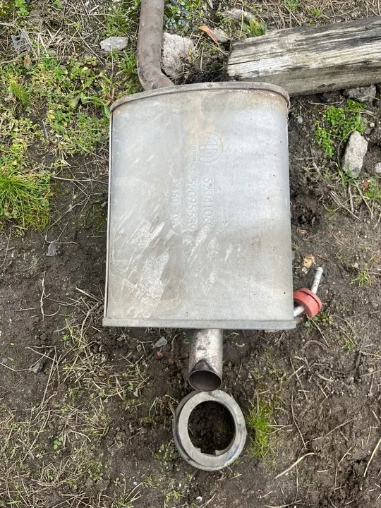 FIAT PANDA III 1.2 Exhaust Muffler 52041060 image 2