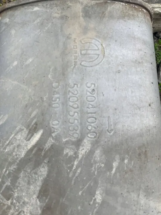 FIAT PANDA III 1.2 Exhaust Muffler 52041060 image 3