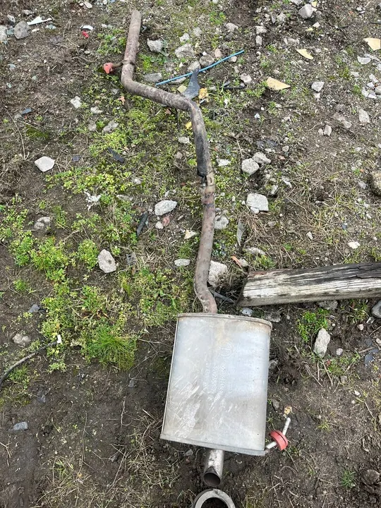 FIAT PANDA III 1.2 Exhaust Muffler 52041060 image 4