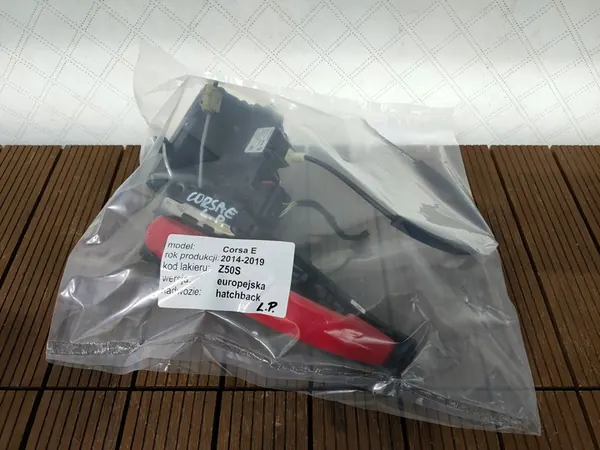 OPEL CORSA E 14-19 FRAMVÄNSTERDÖR LOCK 13431841 + HANDTAG Z50S image 7