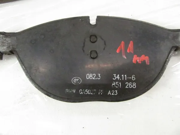 OEM 6851268 fram bromsskivor & klossar för BMW image 4