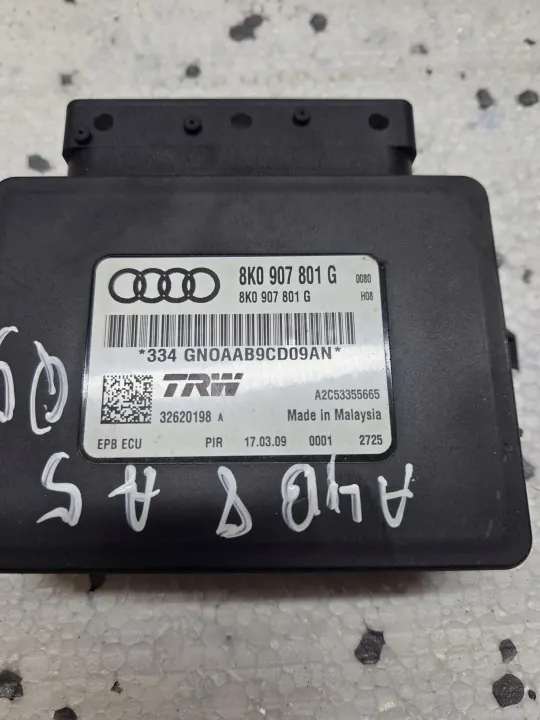 8K0907801G EPB Parkeerrem Module Audi A4 B8 A5 image 2