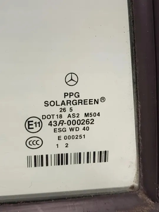 Hintertürscheibe Rechts OEM 2117300455 Mercedes E W211 image 3