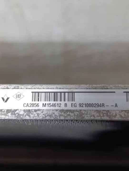 Komplet chłodnic RENAULT GRAND SCÉNIC III (JZ0/1_) 921000294R 31060468 1.6L image 4