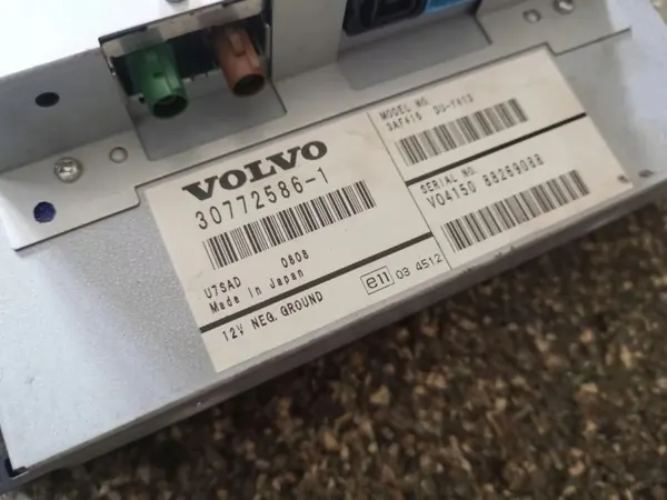 Volvo XC60 navigointinäyttö OEM 30772586 2010 image 3
