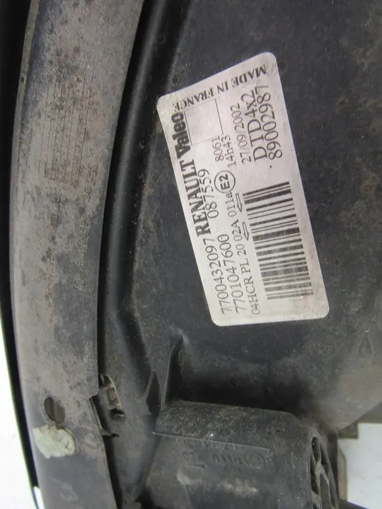 FARO DIREITO RENAULT SCENIC I 99-03 OEM 7701047600 image 3