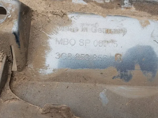 Volkswagen PASSAT CC 2011 Rechter Dorpel image 8