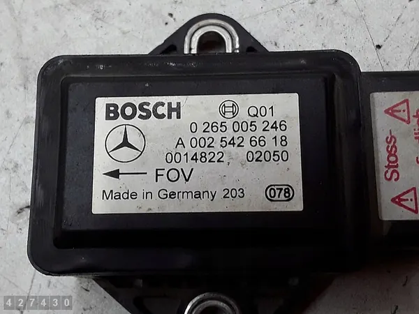 2003 Mercedes E-Class ECU 2700CDI OEM 0265005246 image 4