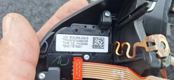 Multifunktionsschalter Lenkrad VW Passat Golf Touran Tiguan image 2