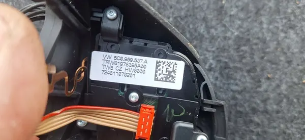 Multifunktionsschalter Lenkrad VW Passat Golf Touran Tiguan image 3