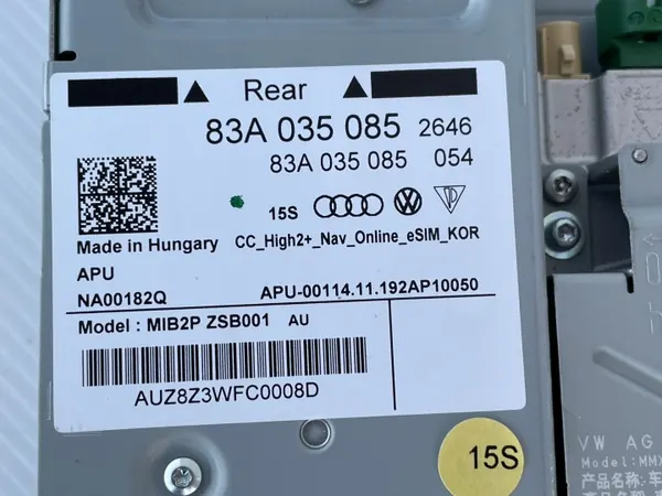 Contrôleur navigation Audi Q3 MIB2P OEM 83A035085 image 6