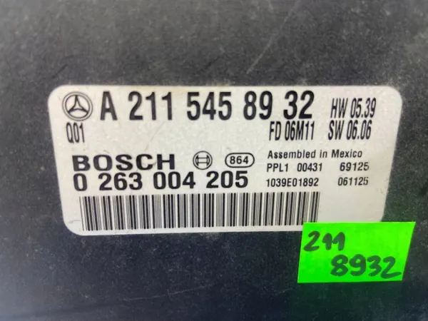 OEM A2115458932 PDC-moduuli Mercedes E W211/CLS C219 image 5