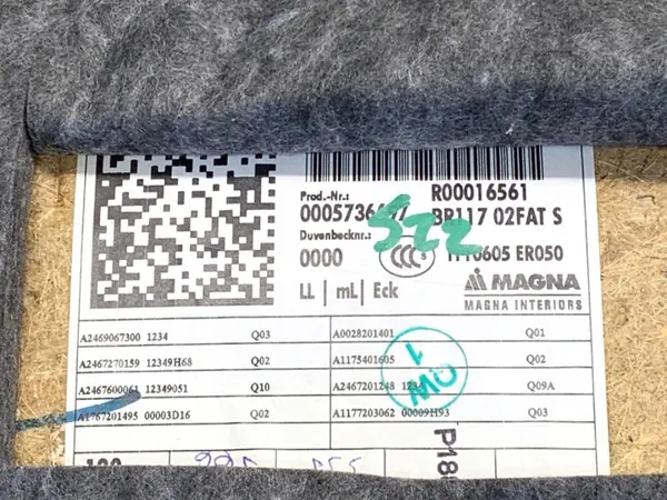 OEM LORK-2068-26765 Oikea Etuoven Sisustus Mercedes CLA image 4