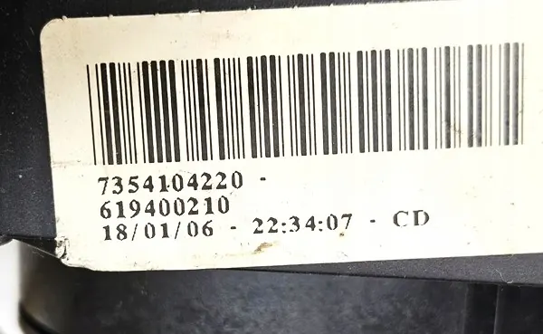 Combined Switch Tape Fiat Grande Punto 7354104220 image 3