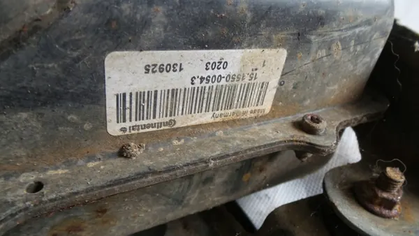 Compressore sospensione Porsche OE 97035815110 image 3