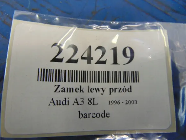 AUDI A4 8L Vänster Framslå Lock 8L1837016A image 5