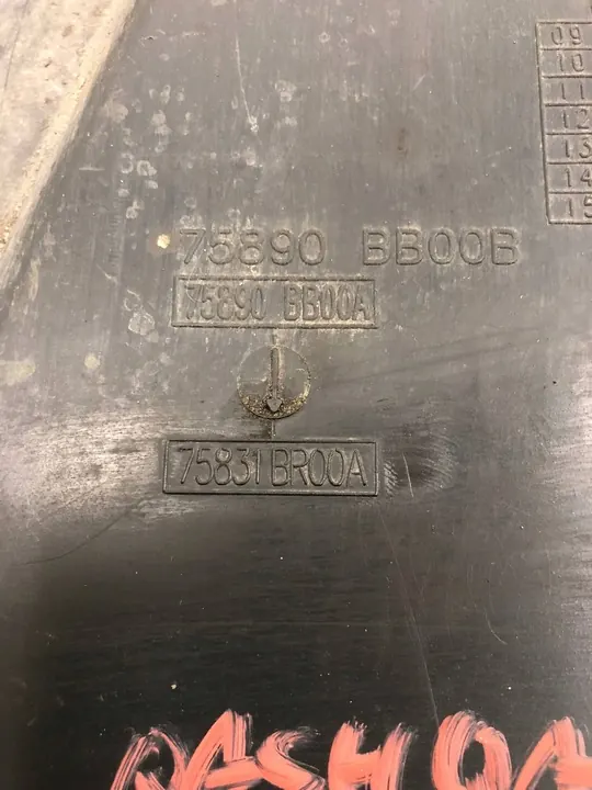 Motorhuv Nissan Qashqai +2 J10 75831BR00A image 5