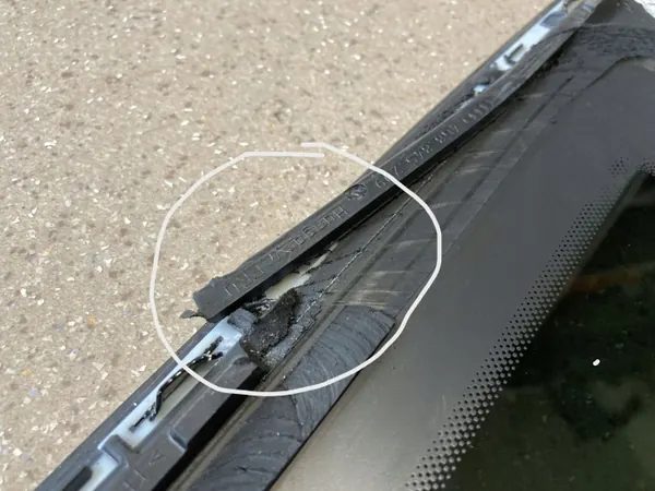 Audi A7 S7 Bakre sidoruta vänster OEM 4G8845299AA image 3