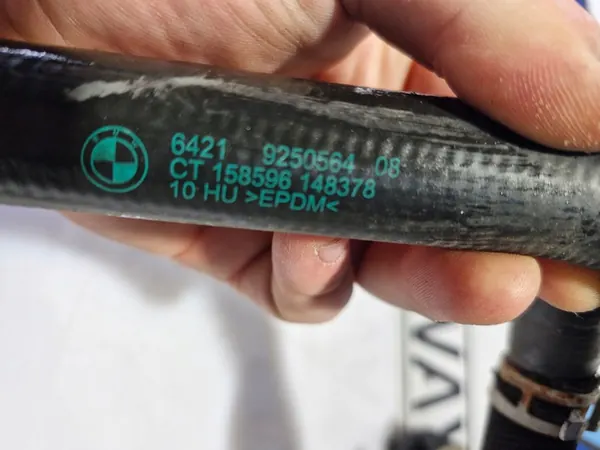 Vattenslang BMW F39 F40 F45 F46 F48 9250564 image 2