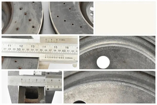 Jarrusatulat Etu Taka Palat Levyt 320/360mm Mercedes W205 C43 AMG image 10