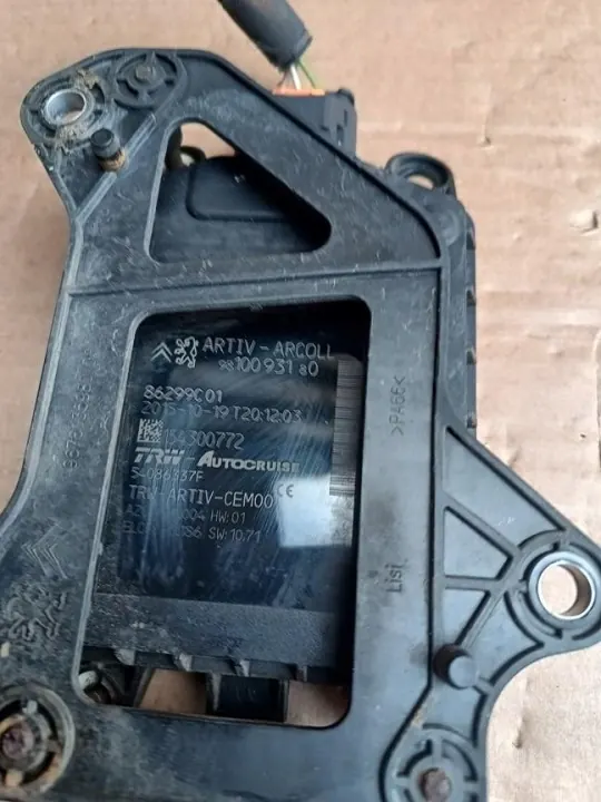 Support radar Distronic ACC Peugeot OEM 9810093180 image 3