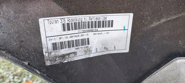Paraurti posteriore VW Touran 5TA image 9