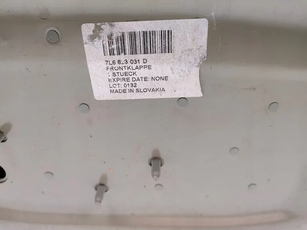 Motorhuv Vw Touareg 2002-2009 OEM image 6