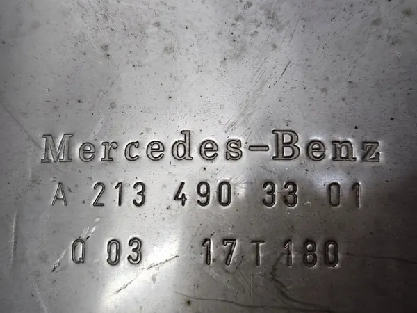 Bout d'échappement gauche OEM A2134903301 Mercedes Classe E image 5