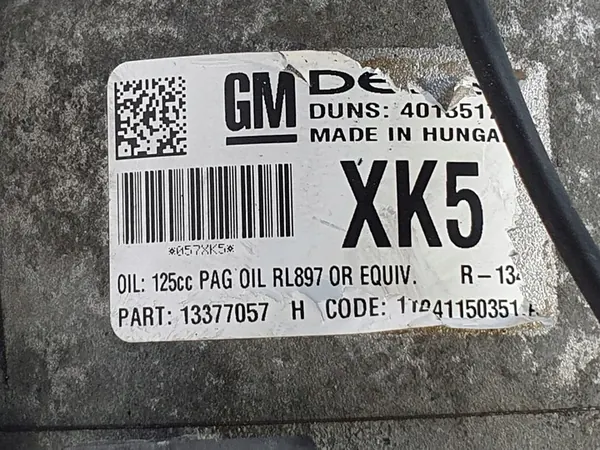 Ilmastointikompressori Opel Meriva B 1.4 13377057 image 2
