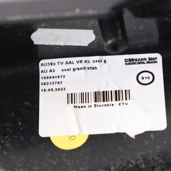 Audi A3 S3 8Y Käsinoja OEM 8Y0867174A Harmaa Eko Nahka image 8