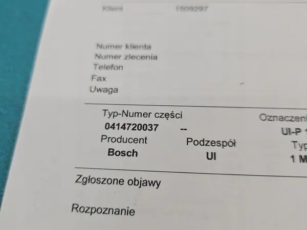 OEM 0414720037 testad vindrutetvättspump 1.9 TDI image 3