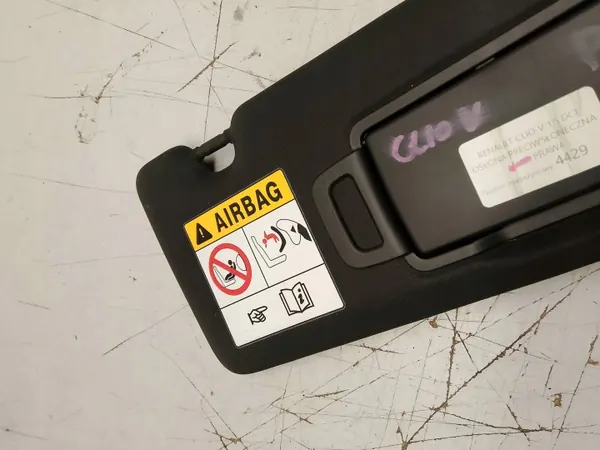 OEM solskydd höger för Renault Clio V - Begagnad image 4