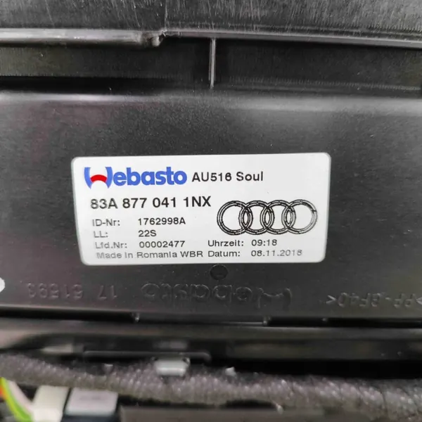 Käytetty Audi E-Tron Kattoikkuna OEM 4K0907594 2019 image 5