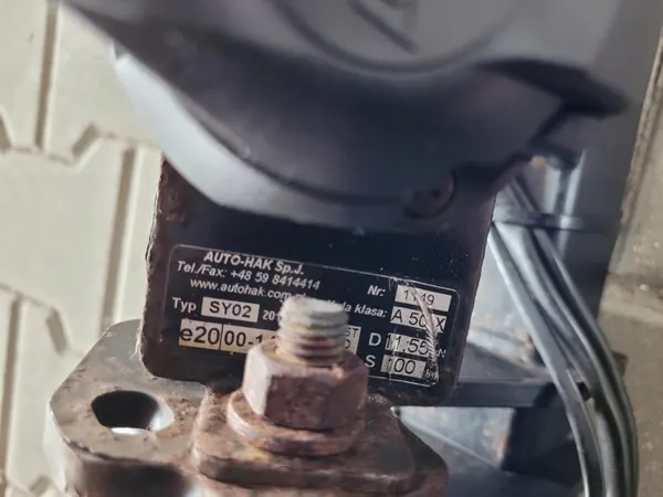 OEM HAK HOLOWNICZY KOMPLETNY Trekhaak Ssangyong Korando III image 7
