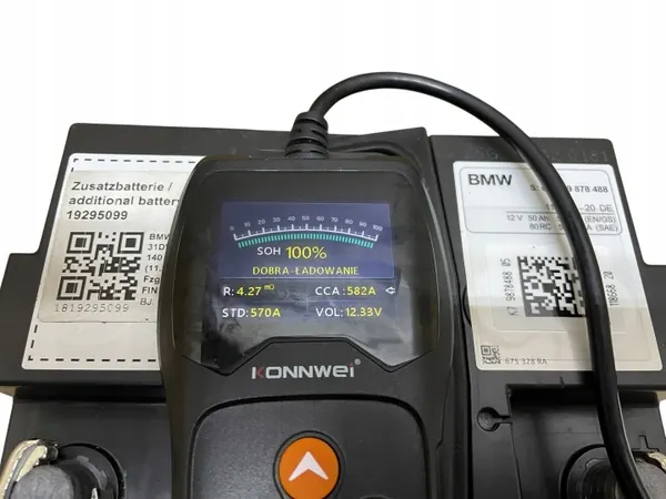 Batterie AGM Start-Stop OEM 9878488 12V 50Ah image 6
