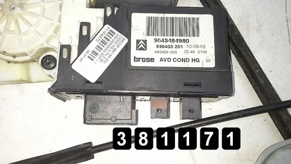 Régulateur de vitre Citroen C5 OEM AM-381171 image 5