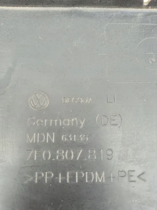 VW T5 7E LIFT 09-15 Grade do Para-choque Esquerdo 7E0807819 image 5