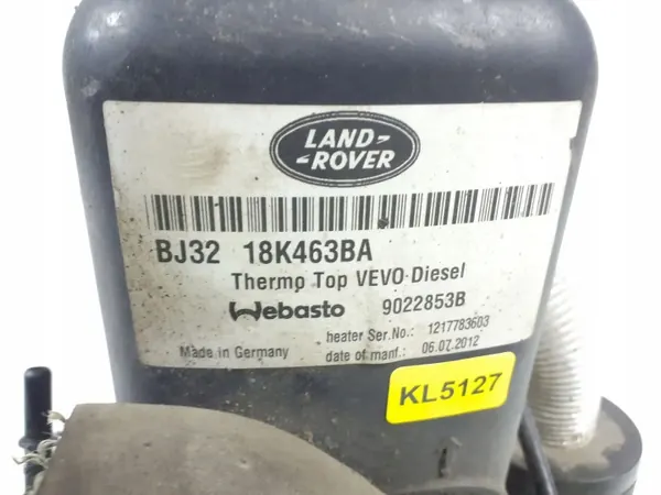 Webasto Heizung Range Rover Evoque OEM BJ3218K463BA image 4