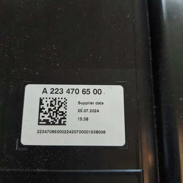 Mercedes koolstoffilter OEM 2234706500 - Gebruikt image 3