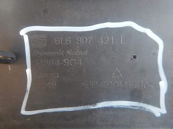 SEAT IBIZA III LIFT Paraurti posteriore 6L6807421L OEM image 8