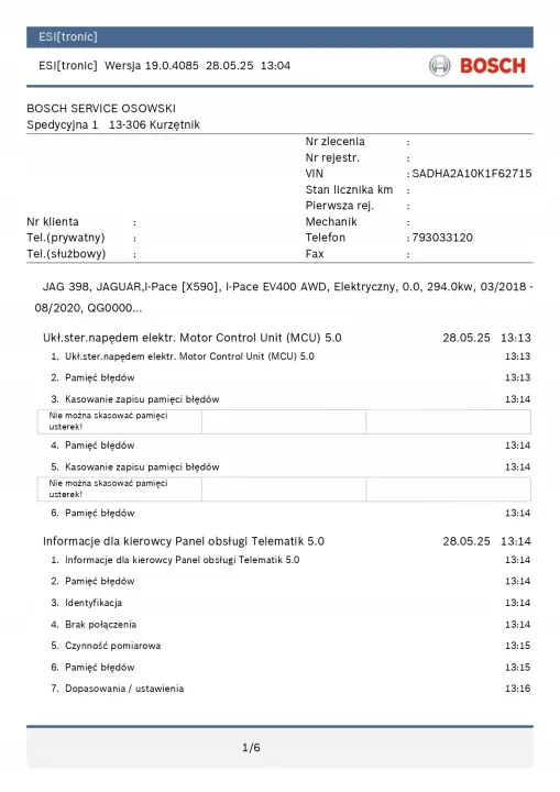 Batería JAGEV400 Jaguar I-PACE EV400 90Ah Usada image 7